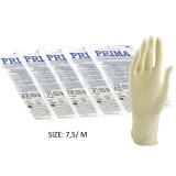 manusi sterile usor pudrate marimea m - prima sterile latex surgical light powered gloves 7,5.jpg